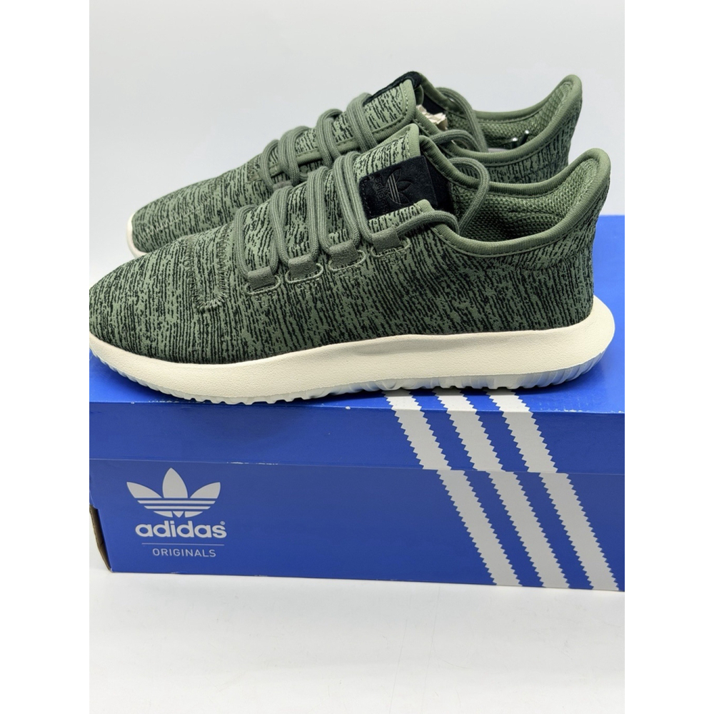 Size 7.5 - Adidas Tubular Shadow Green W